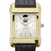 UC Berkeley Men's Gold Watch with 2-Tone Dial & Leather Strap at M.LaHart & Co.