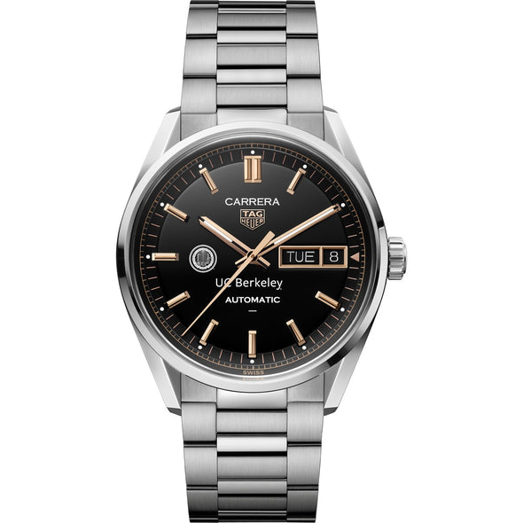 UC Berkeley Men's TAG Heuer Carrera Day-Date Automatic with Black Dial Shot #2