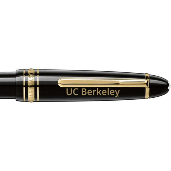 UC Berkeley Montblanc Meisterstück Midsize Ballpoint Pen in Gold Shot #2
