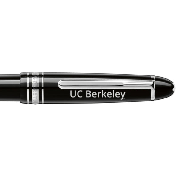 UC Berkeley Montblanc Meisterstück Midsize Platinum-Coated Ballpoint Pen Shot #2