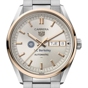 UC Berkeley TAG Heuer Carrera Automatic Day-Date 18K 5N Rose Gold Shot #1