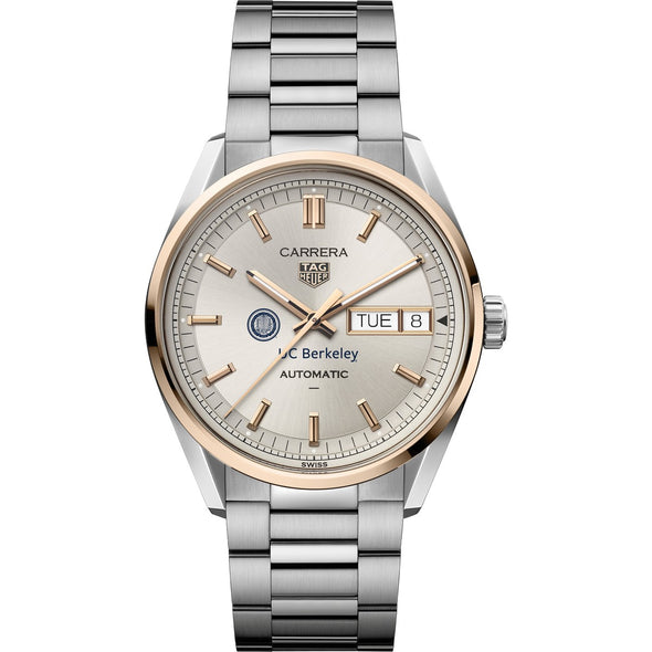 UC Berkeley TAG Heuer Carrera Automatic Day-Date 18K 5N Rose Gold Shot #2