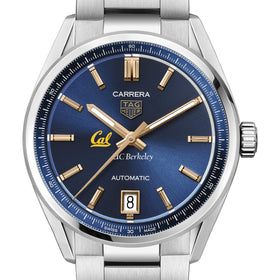 UC Berkeley Women's TAG Heuer Steel Carrera Automatic with Blue Dial Shot #1