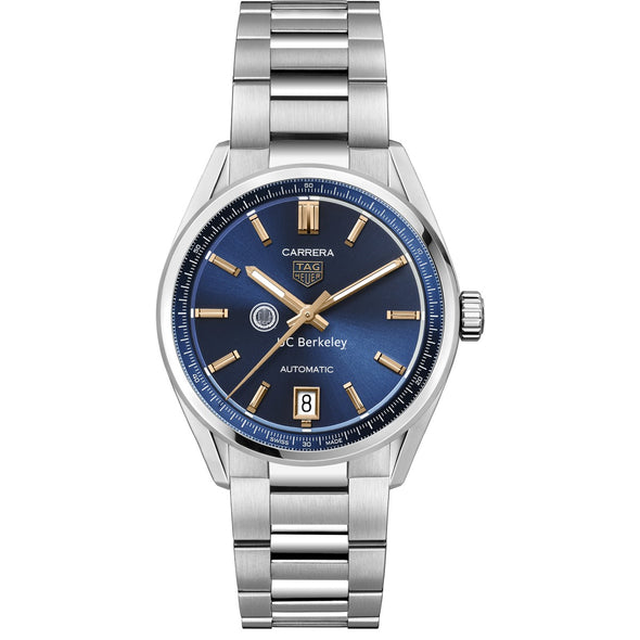 UC Berkeley Women's TAG Heuer Steel Carrera Automatic with Blue Dial Shot #2
