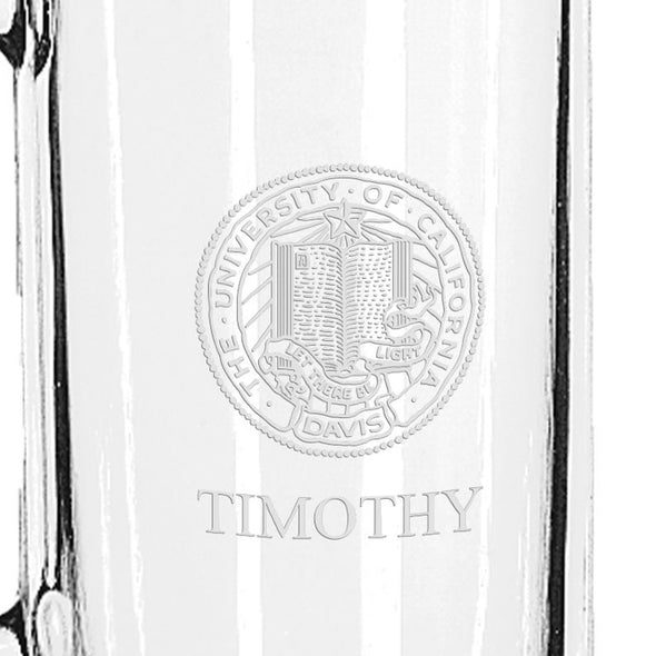UC Davis 25 oz Beer Mug Shot #3
