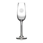 UC Davis Flute Glasses by Simon Pearce Shot #1