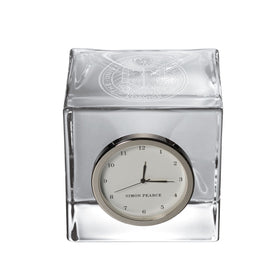 UC Davis Glass Desk Clock by Simon Pearce Shot #1