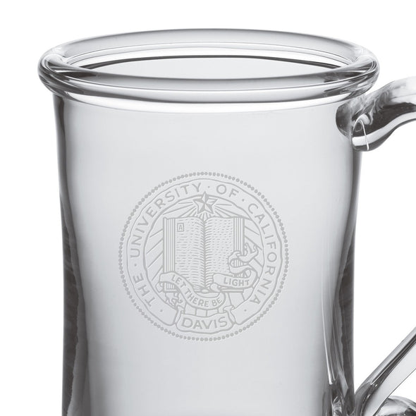 UC Davis Glass Tankard by Simon Pearce Shot #2