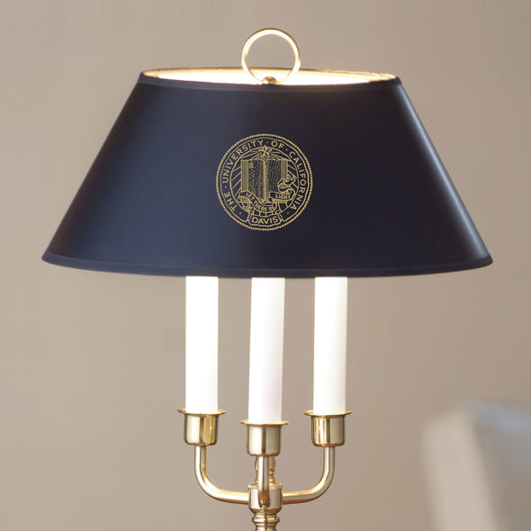 UC Davis Lamp in Brass & Marble Shot #2