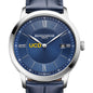 UC Davis Men's Baume et Mercier 40mm Classima Quartz Watch with Blue Dial & Dark Blue Leather Strap Shot #1