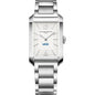 UC Davis Men's Baume et Mercier 43X27mm Hampton Watch with Silver Dial & Bracelet Shot #2