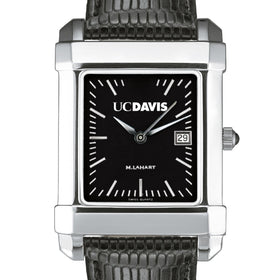 UC Davis Men's Black Quad with Leather Strap Shot #1