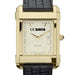 UC Davis Men's Gold Quad with Leather Strap