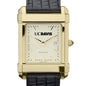 UC Davis Men's Gold Quad with Leather Strap Shot #1