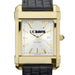 UC Davis Men's Gold Watch with 2-Tone Dial & Leather Strap at M.LaHart & Co.