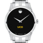 UC Davis Men's Movado Collection Stainless Steel Watch with Black Dial Shot #1