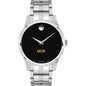 UC Davis Men's Movado Collection Stainless Steel Watch with Black Dial Shot #2