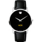 UC Davis Men's Movado Museum with Leather Strap Shot #2