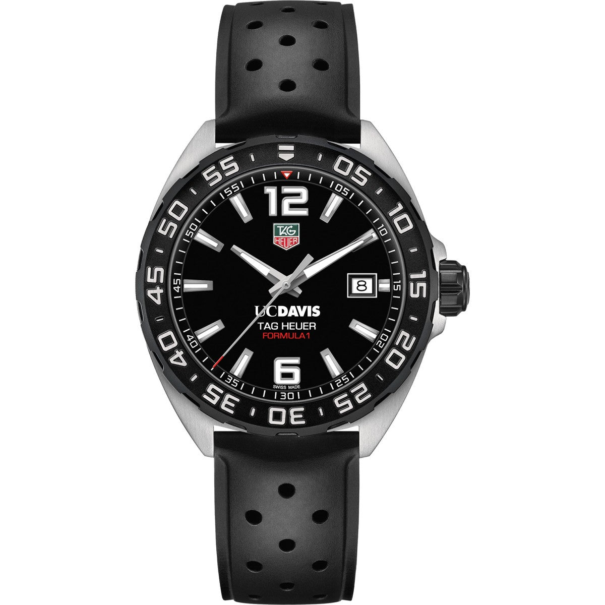 UC Davis Men's TAG Heuer Formula 1 with Black Dial | M.LaHart & Co.