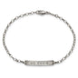 UC Davis Monica Rich Kosann Petite Poesy Bracelet in Silver Shot #1