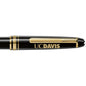UC Davis Montblanc Meisterstück Classique Ballpoint Pen in Gold Shot #2