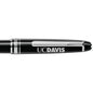 UC Davis Montblanc Meisterstück Classique Ballpoint Pen in Platinum Shot #2