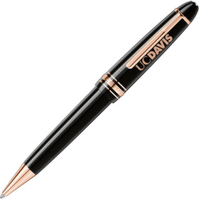 UC Davis Montblanc Meisterstück LeGrand Ballpoint Pen in Red Gold Shot #1