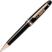 UC Davis Montblanc Meisterstück LeGrand Ballpoint Pen in Red Gold