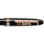 UC Davis Montblanc Meisterstück LeGrand Ballpoint Pen in Red Gold Shot #2