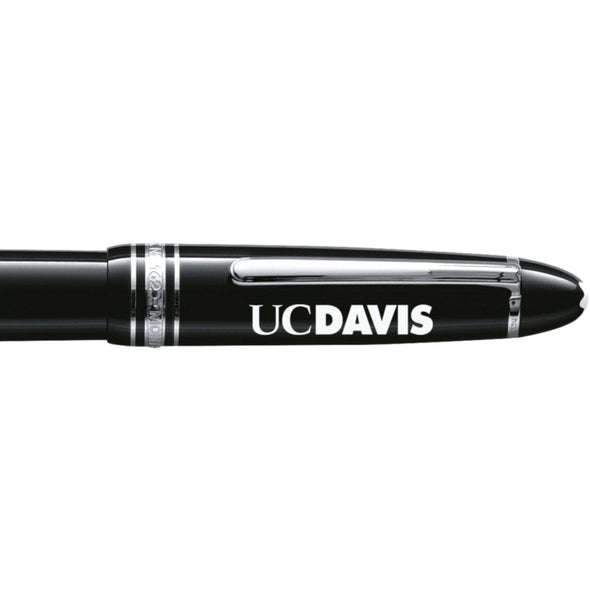 UC Davis Montblanc Meisterstück LeGrand Rollerball Pen in Platinum Shot #2
