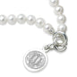 UC Davis Pearl Bracelet with Sterling Silver Charm Shot #2