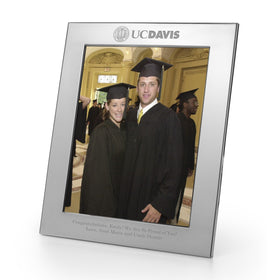 UC Davis Polished Pewter 8x10 Picture Frame Shot #1