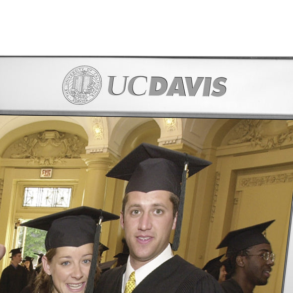 UC Davis Polished Pewter 8x10 Picture Frame Shot #2