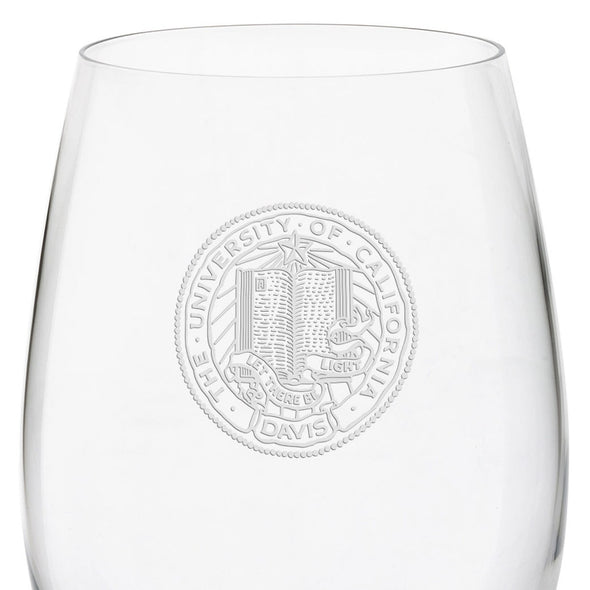 UC Davis Red Wine Glasses Shot #3