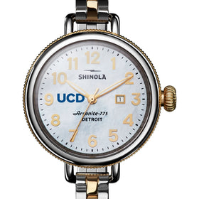UC Davis Shinola Watch, The Birdy 34 mm MOP Dial Shot #1
