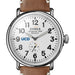 UC Davis Shinola Watch, The Runwell 47 mm White Dial