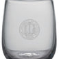 UC Davis Stemless Tumbler Glasses by Simon Pearce Shot #2
