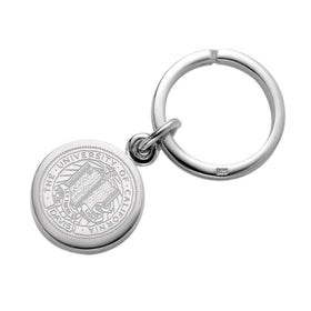 UC Davis Sterling Silver Insignia Key Ring Shot #1