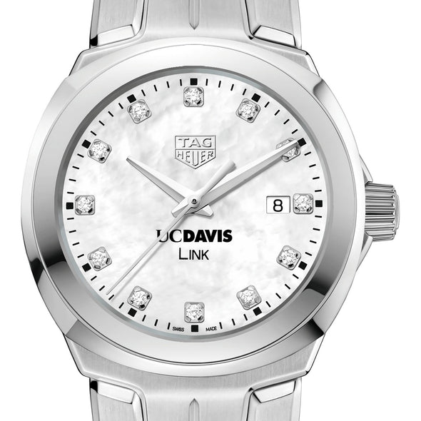 UC Davis TAG Heuer Diamond Dial LINK for Women Shot #1