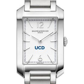 UC Davis Women's Baume et Mercier 35X22mm Hampton Watch with Silver Dial & Bracelet Shot #1