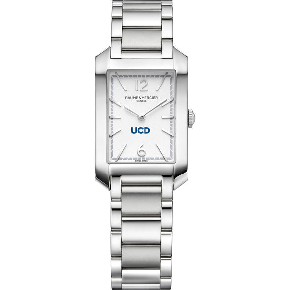UC Davis Women's Baume et Mercier 35X22mm Hampton Watch with Silver Dial & Bracelet Shot #2