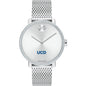 UC Davis Women's Movado Bold with Crystal Bezel & Mesh Bracelet Shot #2