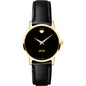 UC Davis Women's Movado Gold Museum Classic Leather Shot #2