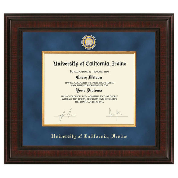 UC Irvine Diploma Frame - Excelsior Shot #1