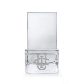UC Irvine Glass Phone Holder by Simon Pearce Shot #1