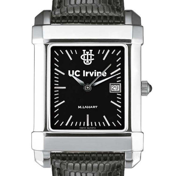 UC Irvine Men's Black Quad with Leather Shot #1