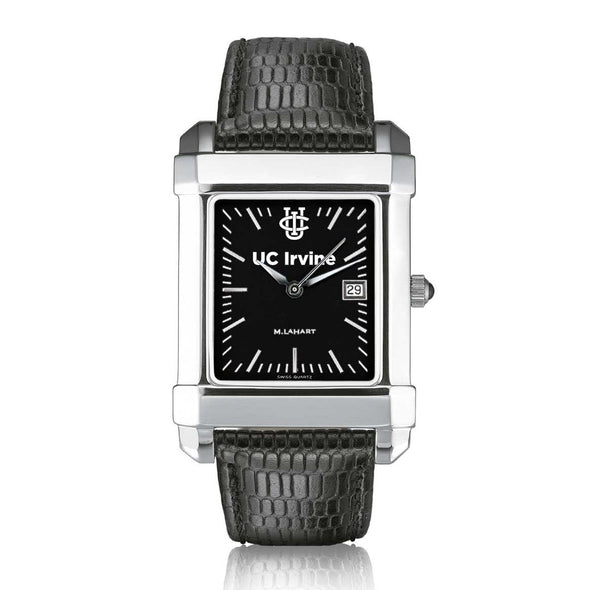 UC Irvine Men's Black Quad with Leather Shot #2