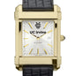 UC Irvine Men's Gold Watch with 2-Tone Dial & Leather Strap at M.LaHart & Co. Shot #1