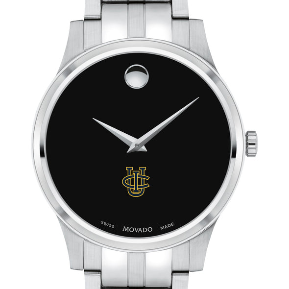 UC Irvine Men's Movado Collection Stainless Steel Watch with Black Dial Shot #1