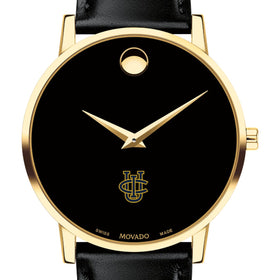 UC Irvine Men's Movado Gold Museum Classic Leather Shot #1